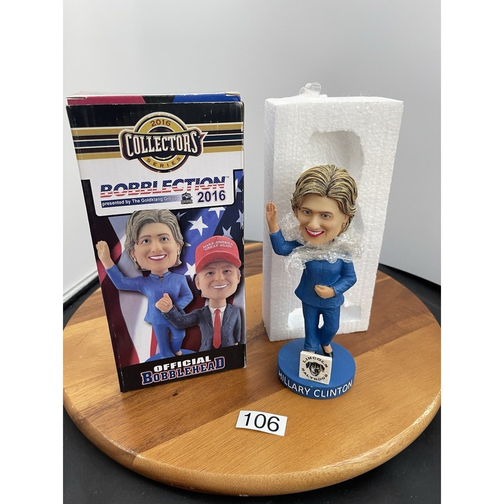 *NEW*‎ Royal Bobbles HILLARY CLINTON Bobblehead! Presidential Candidates 2016